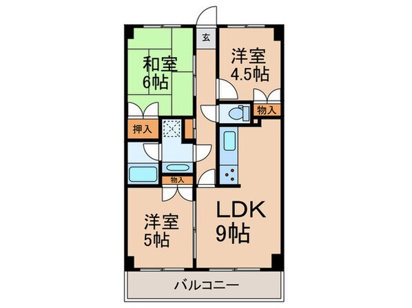 ロイヤルマリ－ンハイムの物件間取画像